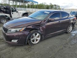 Salvage cars for sale from Copart Spartanburg, SC: 2015 KIA Optima LX