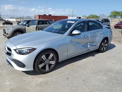 Salvage cars for sale from Copart Homestead, FL: 2024 Mercedes-Benz C300
