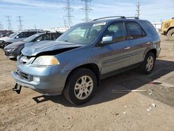 Salvage cars for sale from Copart Elgin, IL: 2006 Acura MDX Touring