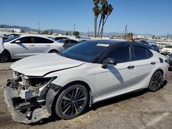 Salvage cars for sale from Copart Van Nuys, CA: 2019 Toyota Camry XSE