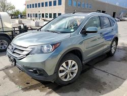 Honda CR-V EXL Vehiculos salvage en venta: 2012 Honda CR-V EXL