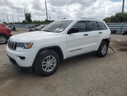 Jeep salvage cars for sale: 2018 Jeep Grand Cherokee Laredo