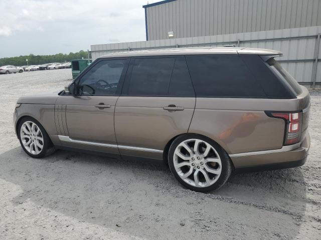 2015 Land Rover Range Rover Supercharged