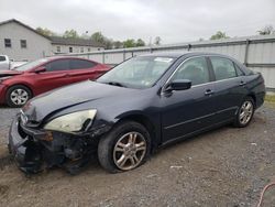 Honda Accord ex salvage cars for sale: 2007 Honda Accord EX