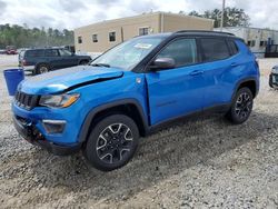 Jeep Compass salvage cars for sale: 2021 Jeep Compass Trailhawk