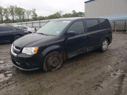 Dodge Caravan salvage cars for sale: 2018 Dodge Grand Caravan SE