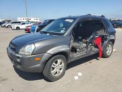 Vehiculos salvage en venta de Copart Grand Prairie, TX: 2008 Hyundai Tucson SE