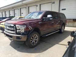 Salvage trucks for sale at Louisville, KY auction: 2015 Ford F150 Supercrew