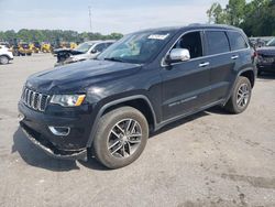 Vehiculos salvage en venta de Copart Dunn, NC: 2017 Jeep Grand Cherokee Limited