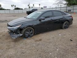 Salvage cars for sale from Copart Mercedes, TX: 2022 Hyundai Elantra SEL