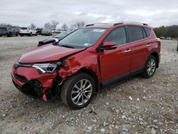 Vehiculos salvage en venta de Copart West Warren, MA: 2016 Toyota Rav4 Limited