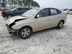 Hyundai salvage cars for sale: 2010 Hyundai Elantra Blue