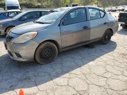 Nissan salvage cars for sale: 2014 Nissan Versa S