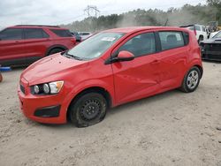 Chevrolet Sonic LS salvage cars for sale: 2016 Chevrolet Sonic LS
