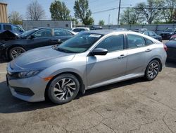 Salvage cars for sale from Copart Moraine, OH: 2017 Honda Civic EX