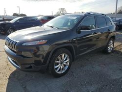 Jeep salvage cars for sale: 2014 Jeep Cherokee Limited