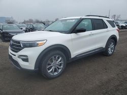 Ford Explorer xlt salvage cars for sale: 2021 Ford Explorer XLT