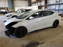 Hyundai Elantra salvage cars for sale: 2016 Hyundai Elantra SE