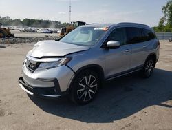 Vehiculos salvage en venta de Copart Dunn, NC: 2022 Honda Pilot Touring