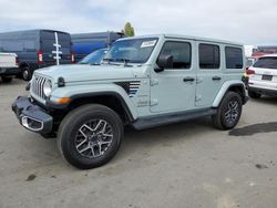 Jeep salvage cars for sale: 2024 Jeep Wrangler Sahara