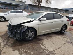 Vehiculos salvage en venta de Copart Albuquerque, NM: 2018 Hyundai Elantra SEL