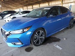 Nissan Sentra sr Vehiculos salvage en venta: 2023 Nissan Sentra SR