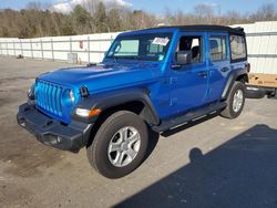 Salvage cars for sale from Copart Assonet, MA: 2022 Jeep Wrangler Unlimited Sport