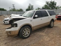 Ford Expedition salvage cars for sale: 2012 Ford Expedition EL XLT