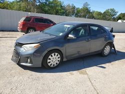 Salvage cars for sale from Copart Greenwell Springs, LA: 2016 Toyota Corolla L