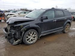 Salvage cars for sale from Copart Davison, MI: 2014 Dodge Journey Limited