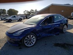 Vehiculos salvage en venta de Copart Hayward, CA: 2017 Tesla Model 3