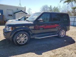 Salvage cars for sale from Copart Lyman, ME: 2016 Land Rover LR4 HSE Luxury
