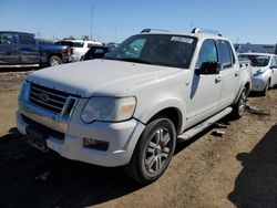 Salvage cars for sale from Copart Brighton, CO: 2008 Ford Explorer Sport Trac Limited