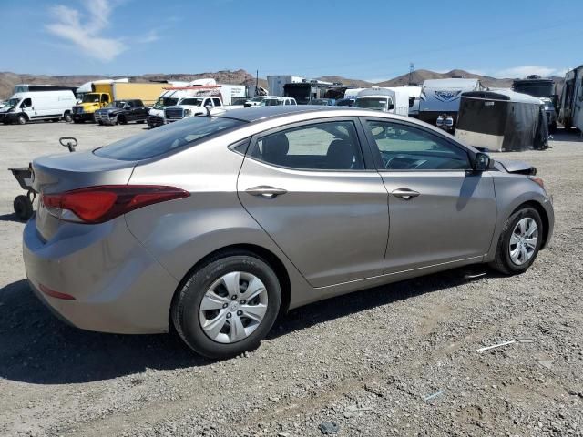 2016 Hyundai Elantra SE