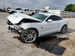 Salvage cars for sale from Copart Oklahoma City, OK: 2021 Ford Mustang GT