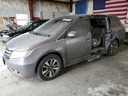 Salvage cars for sale from Copart Helena, MT: 2014 Honda Odyssey Touring