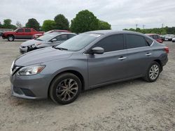 Nissan salvage cars for sale: 2019 Nissan Sentra S