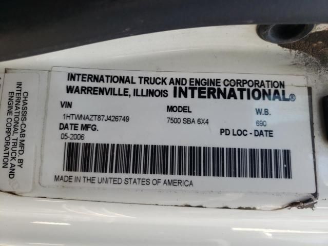 2007 International 7000 7500