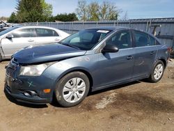 Chevrolet Cruze ls salvage cars for sale: 2012 Chevrolet Cruze LS