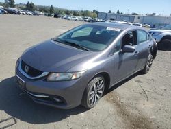 Honda salvage cars for sale: 2015 Honda Civic EXL