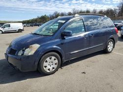 Nissan Quest S salvage cars for sale: 2005 Nissan Quest S