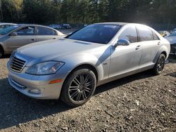 Mercedes-Benz salvage cars for sale: 2008 Mercedes-Benz S 600