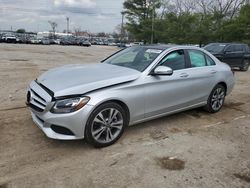 Vehiculos salvage en venta de Copart Lexington, KY: 2018 Mercedes-Benz C 300 4matic