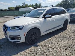 Audi Q7 salvage cars for sale: 2017 Audi Q7 Premium Plus