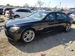 Salvage cars for sale from Copart Los Angeles, CA: 2012 BMW 740 LI