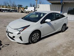 Toyota salvage cars for sale: 2017 Toyota Prius