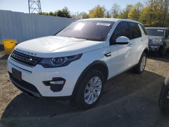 2017 Land Rover Discovery Sport SE