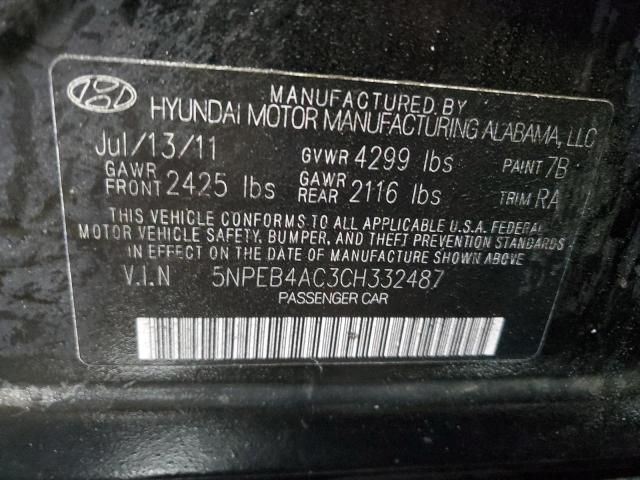 2012 Hyundai Sonata GLS