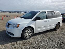 Dodge salvage cars for sale: 2016 Dodge Grand Caravan SE