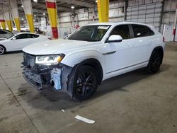 Vehiculos salvage en venta de Copart Woodburn, OR: 2022 Volkswagen Atlas Cross Sport SEL R-Line